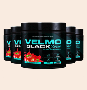 VELMO BLACK DRINK MORANGO